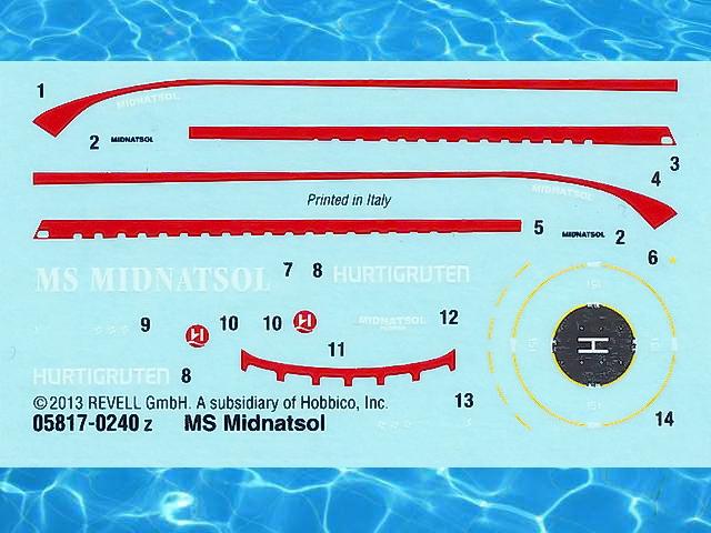 Der Decalbogen für die ''Mitternachtssonne''