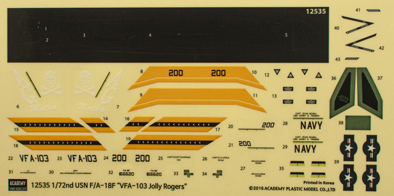 Academy - USN F/A-18F "VFA-103 Jolly Rogers"