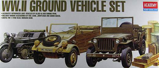 Academy - WW.II Ground Vehicle Set
