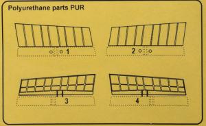 Detailset: A6M5c Zero Wing Flaps Set