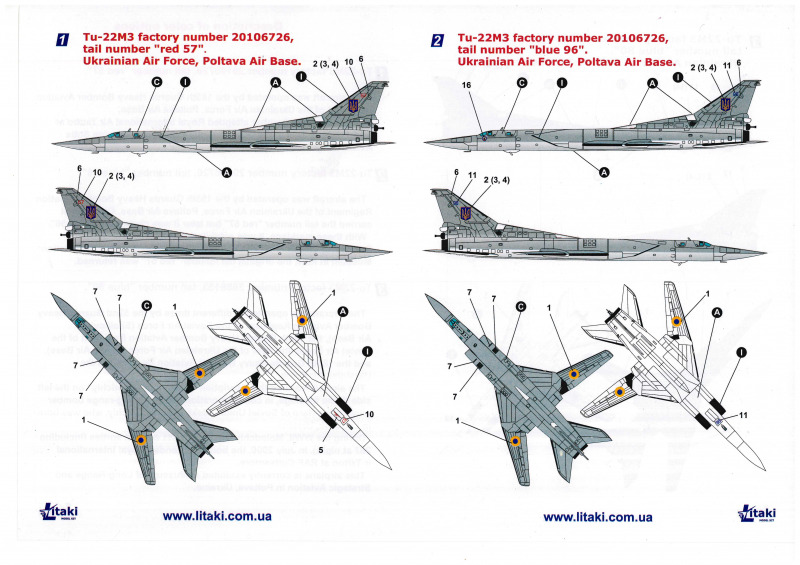 Litaki - Tu-22M3 Backfire-C "Long-Range-Missle Carrier"