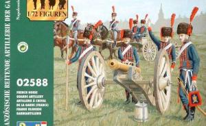 Französische reitende Artillerie der Garde
