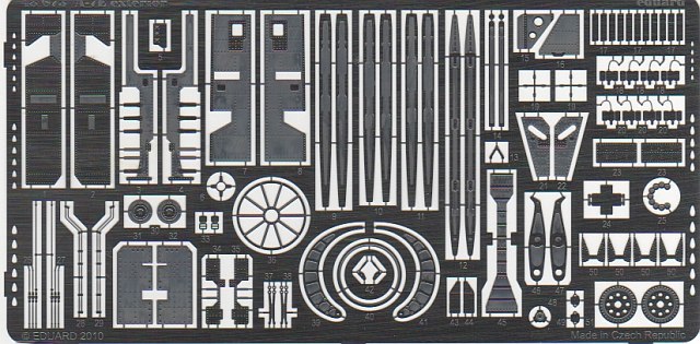 Eduard Ätzteile - A-7E exterior