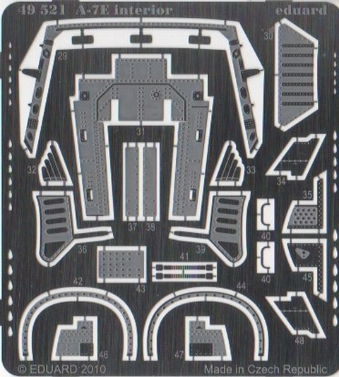 Eduard Ätzteile - A-7E interior S.A.