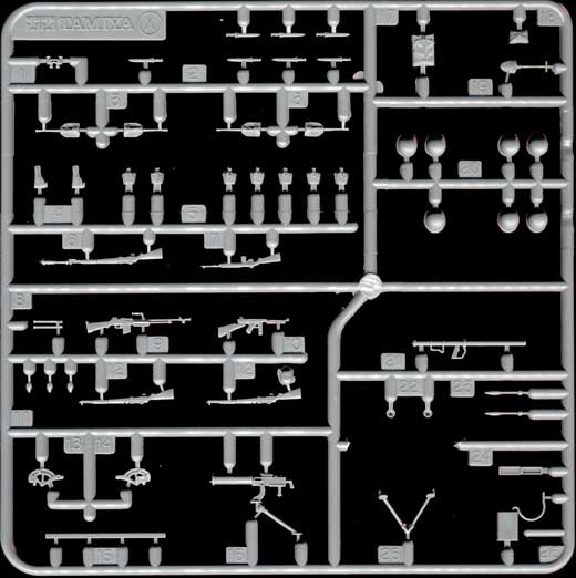 Tamiya - WWII U.S.Army Infantry GI Set