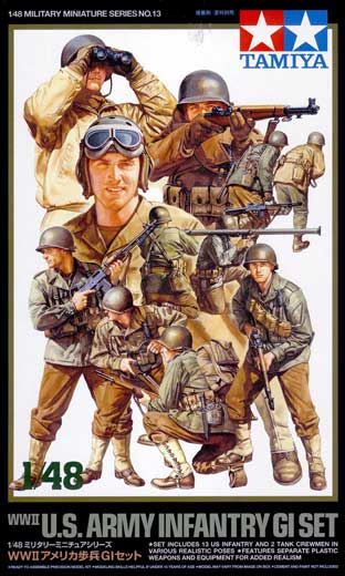 Tamiya - WWII U.S.Army Infantry GI Set