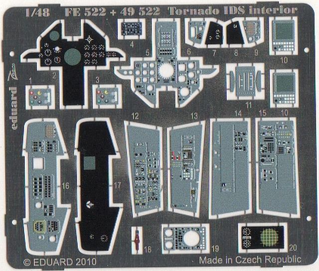 Eduard Ätzteile - Tornado IDS interior S.A.