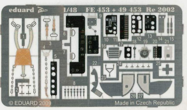 Eduard Ätzteile - Re-2002 Self Adhesive