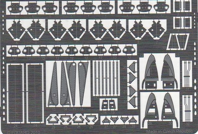 Eduard Ätzteile - EA-6B wing fold