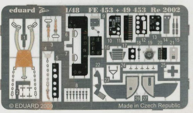 Eduard Ätzteile - Re-2002 Self Adhesive