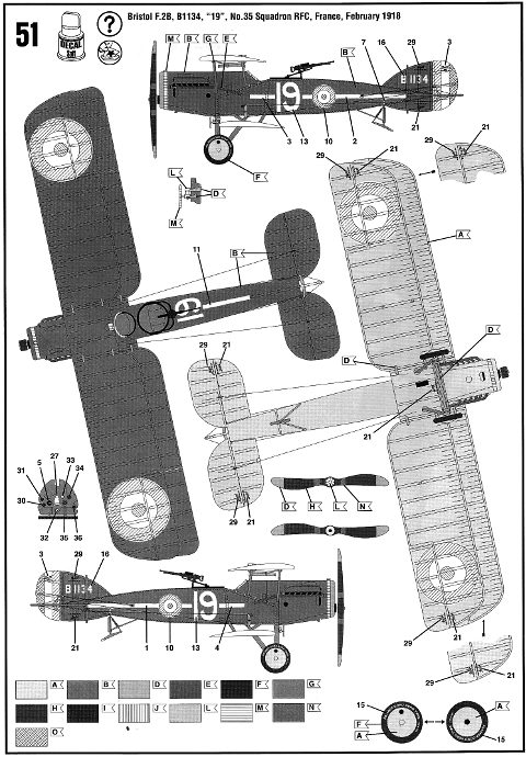 Revell - Bristol F.2B Fighter