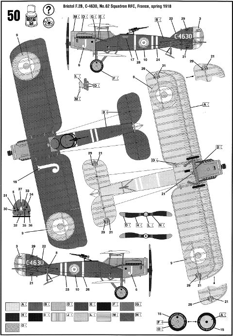 Revell - Bristol F.2B Fighter