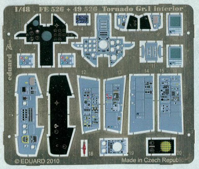 Eduard Ätzteile - Tornado Gr.1 Interior S.A. Zoom