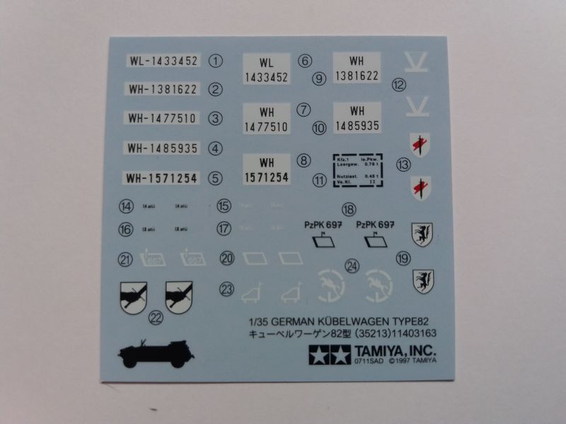 Tamiya - Kübelwagen Type 82