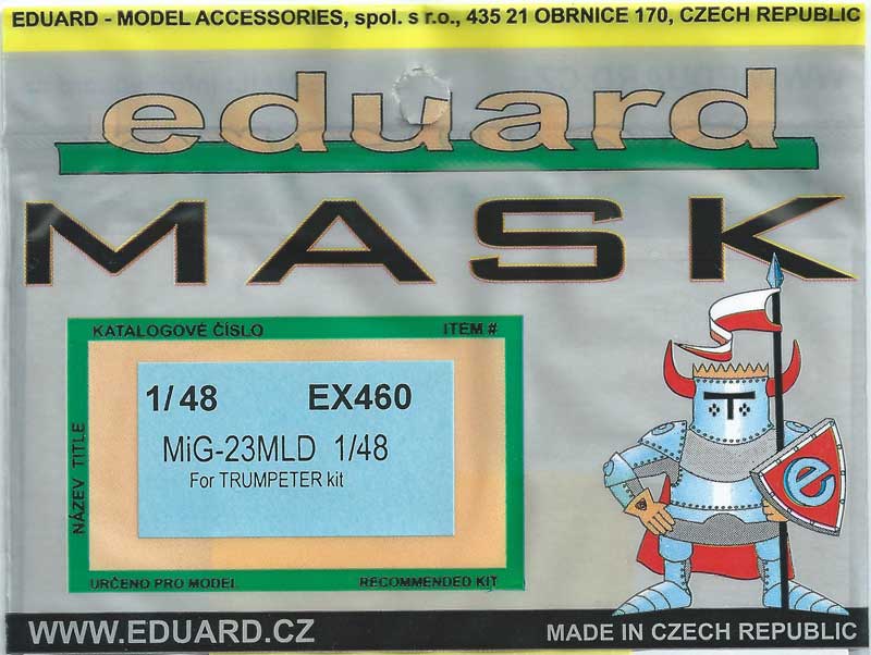 Eduard Mask - MiG-23MLD Maskenset