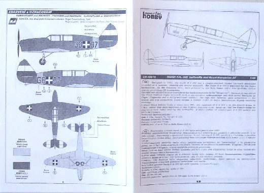 Special Hobby - Nardi F.N. 305 "Luftwaffe & Royal Hungarian AF"