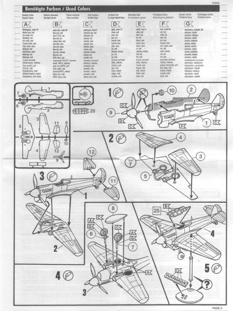 Revell - P-40E Warhawk