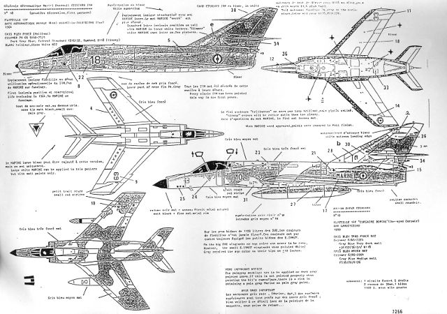 Carpena - Dassault Super Etendard + Etendard IVM/IVP