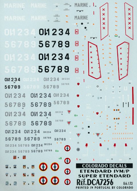 Carpena - Dassault Super Etendard + Etendard IVM/IVP