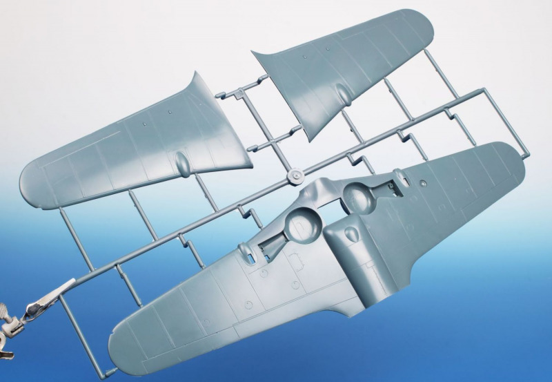 Einige Bauteile im Streiflicht. (Foto: Special Hobby)