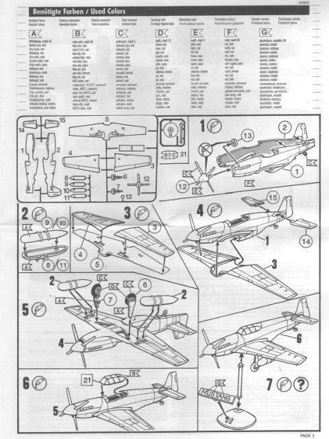 Revell - P-51B Mustang