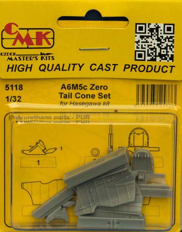 CMK - A6M5c Zero Tail Cone Set
