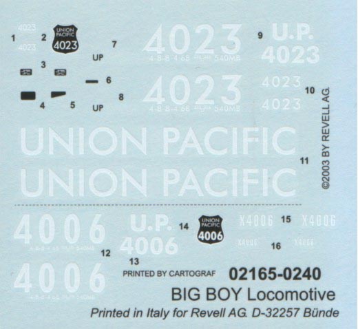 Revell - Big Boy Locomotive