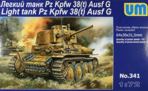 : Light tank Pz Kpfw 38(t) Ausf G