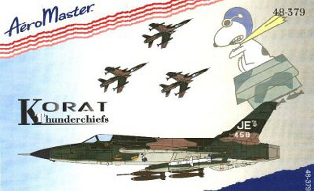 Aeromaster Decals - Korat Thunderchiefs