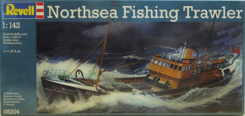 Northsea Fishing Trawler, Revell Nr. 05204 - Modellversium Kit-Ecke