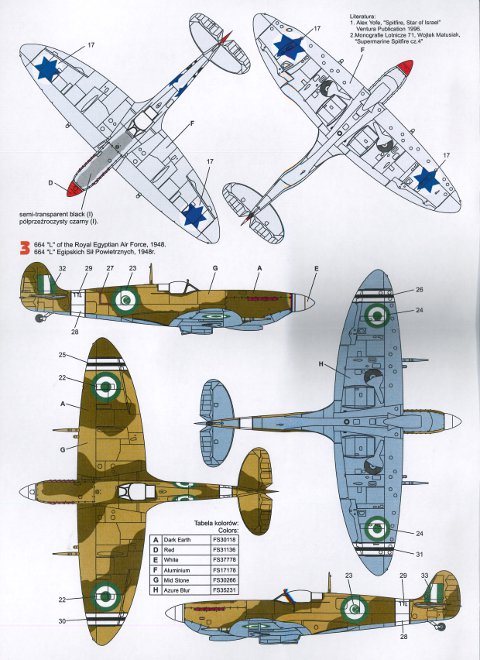 Techmod Decals - Supermarine Spitfire Mk.IX