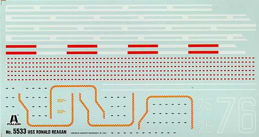 Italeri - USS Ronald Reagan CVN-76