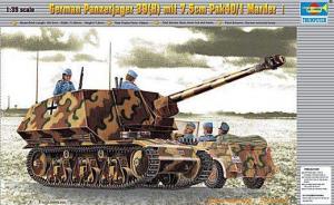 German Panzerjäger 39(H) mit 7.5cm PaK40-1 Marder I