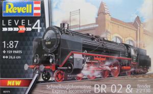 Schnellzuglokomotive BR 02 und Tender 2´2´ T30