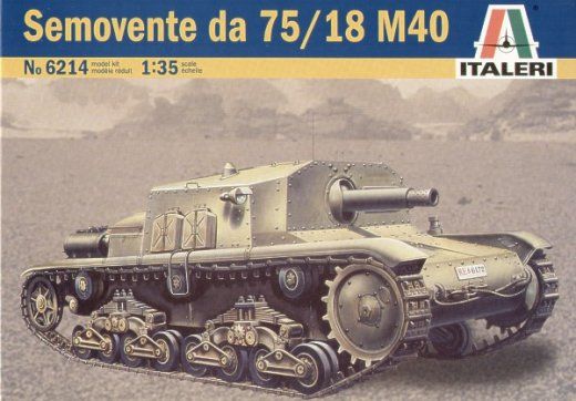 Italeri - Semovente da 75/18 M40
