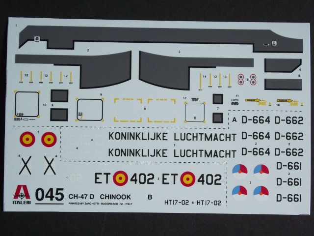 Italeri - CH-47D Chinook