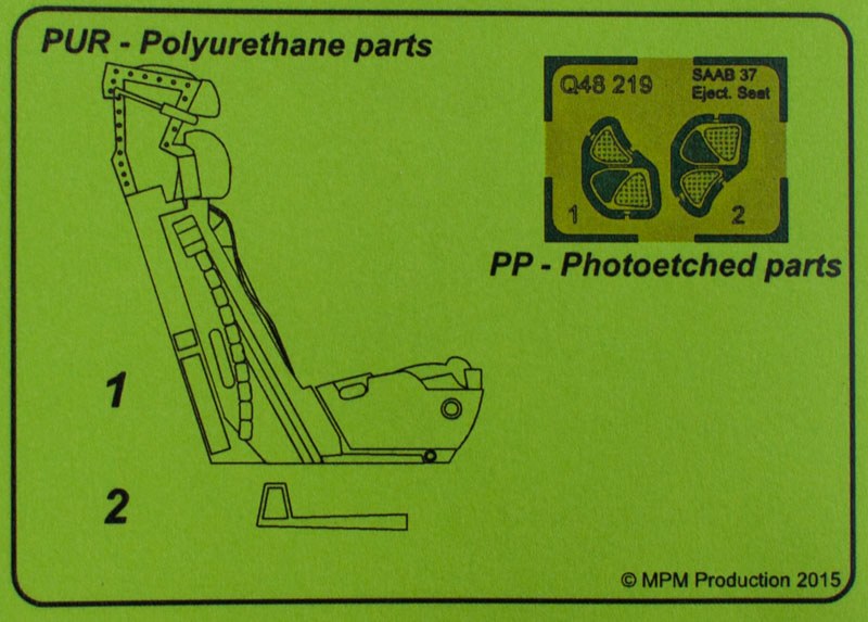 CMK - Saab 37 Viggen Ejection Seat