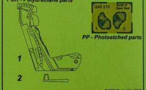 Bausatz: Saab 37 Viggen Ejection Seat