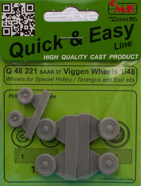 CMK - Saab 37 Viggen Wheels