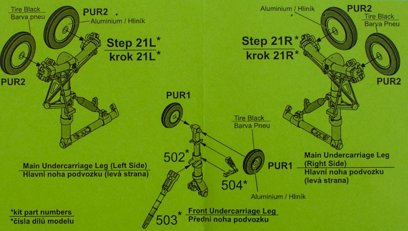 CMK - Saab 37 Viggen Wheels