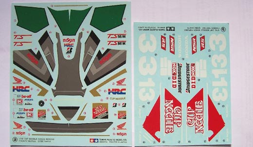 Tamiya - Honda NSR 250 Cup Noodles