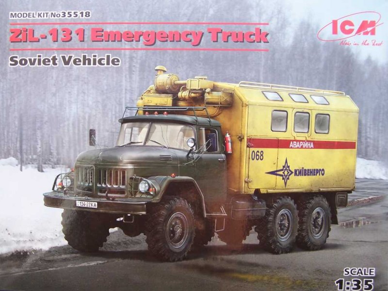 ICM - ZIL-131 Emergency Truck, Soviet Vehicle