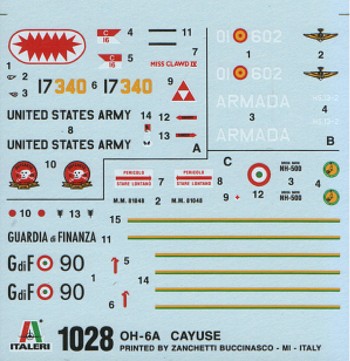 Italeri - OH-6A Cayuse