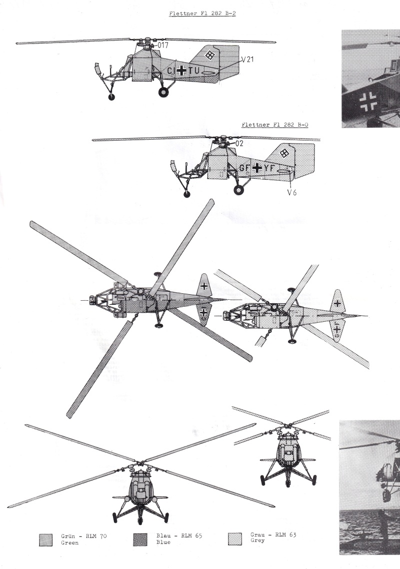 Huma - Flettner Fl 282 „Kolibri“ B-0 und B-2