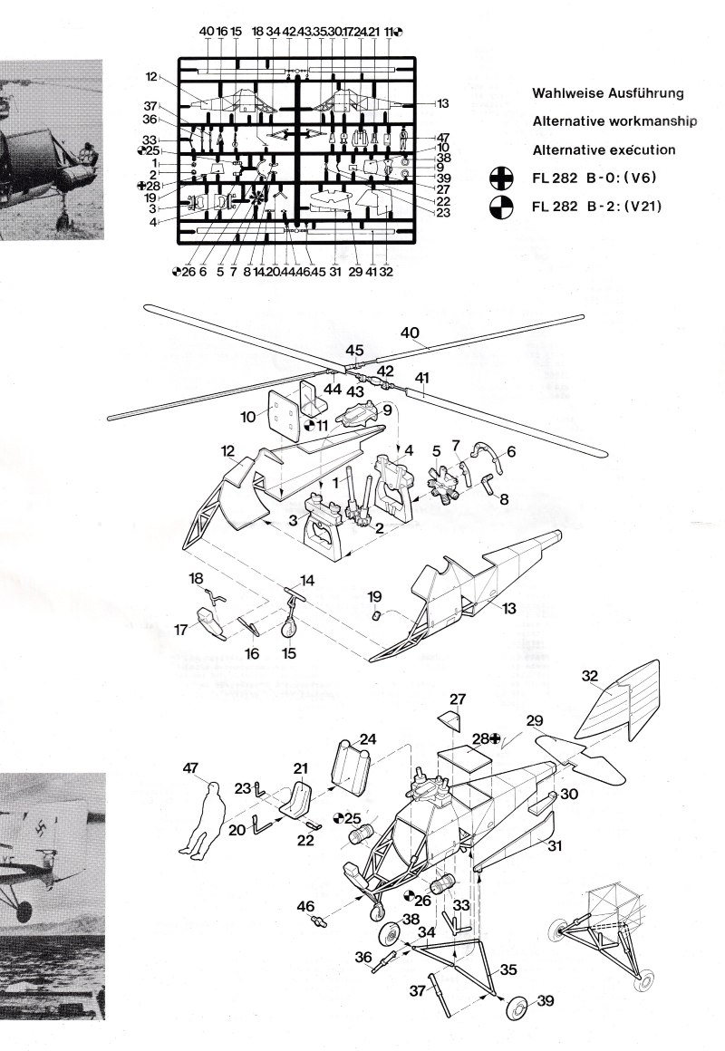 Huma - Flettner Fl 282 „Kolibri“ B-0 und B-2