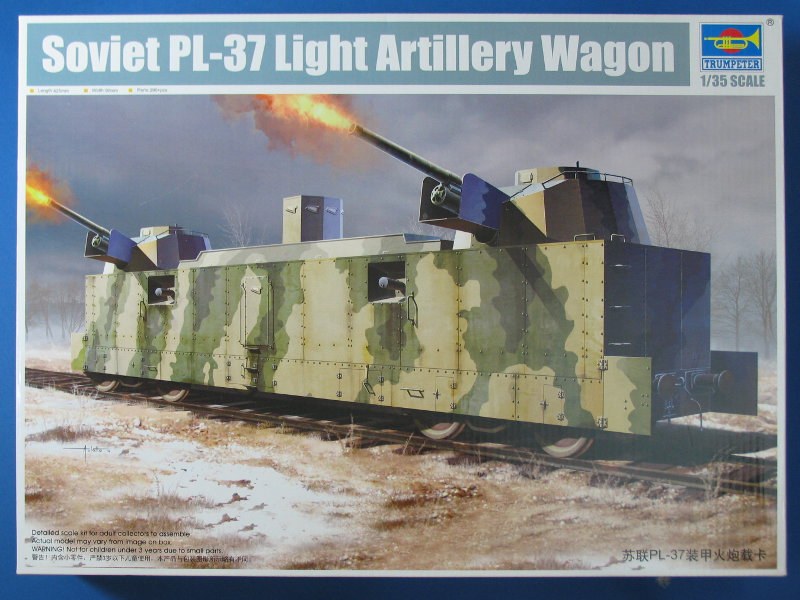 Trumpeter - Soviet PL-37 Light Artillery Wagon
