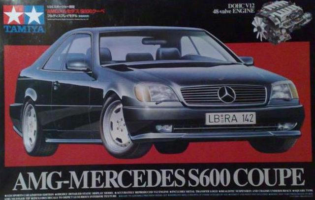 Tamiya - AMG Mercedes S600 Coupe