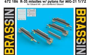 R-3S missiles w/ pylons for MiG-21