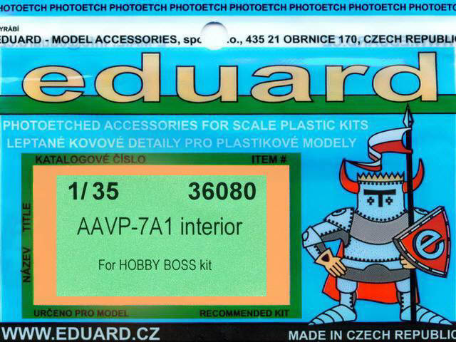 Eduard Ätzteile - AAVP-7A1 interior