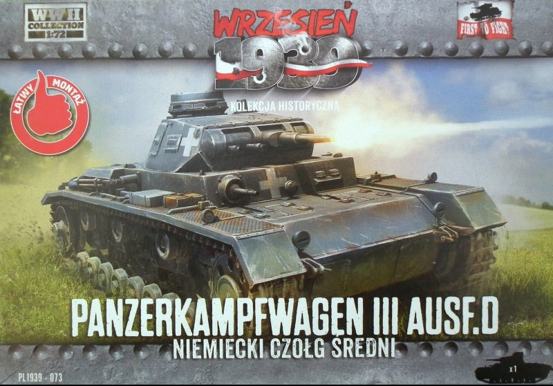 First to Fight - Panzerkampfwagen III Ausf. D